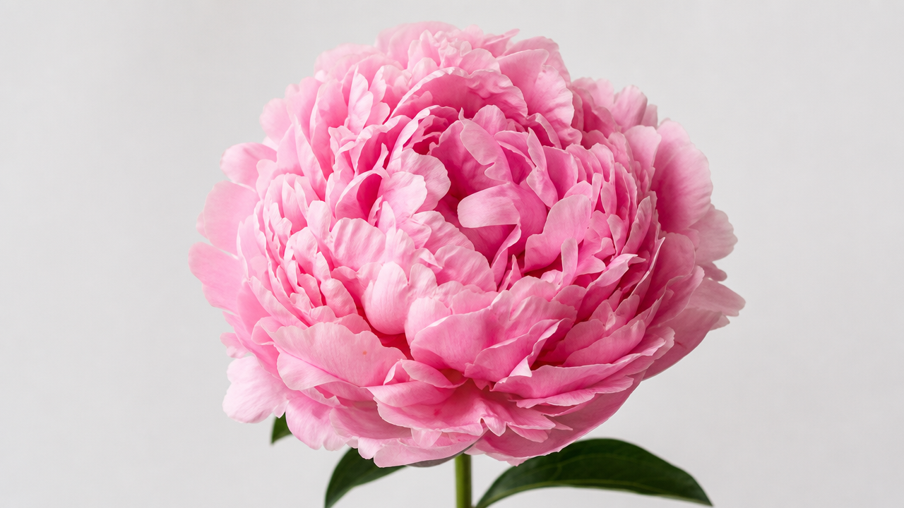 Mr Ed (Pink) paeonie in bloom
